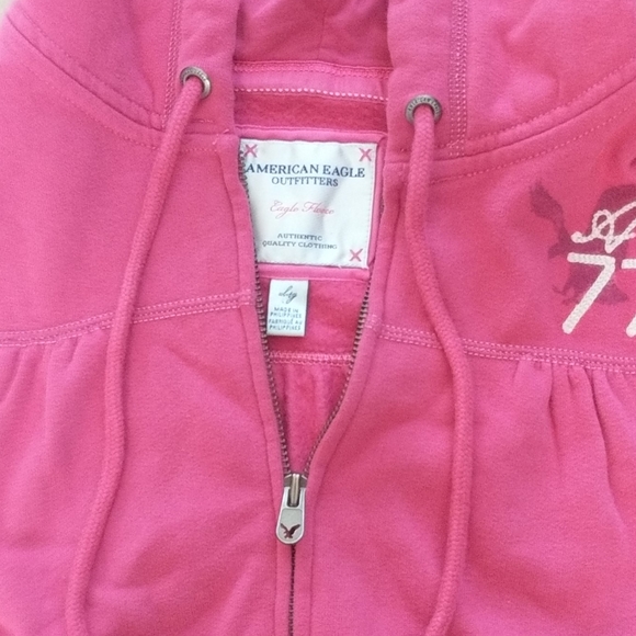American Eagle pink XL hoodie, sweatshirt, - Picture 2 of 7